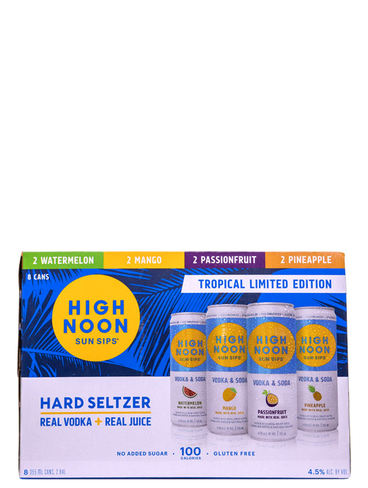 High Noon Sun Sips Tropical Variety 8pk