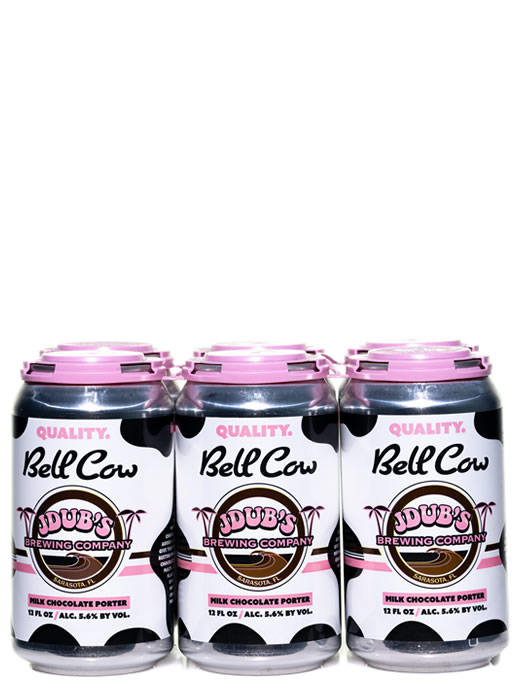 JDub's Bell Cow Milk Chocolate Porter 6pk