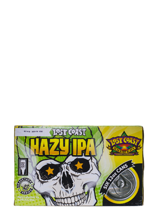 Lost Coast Hazy IPA 6pk Cans