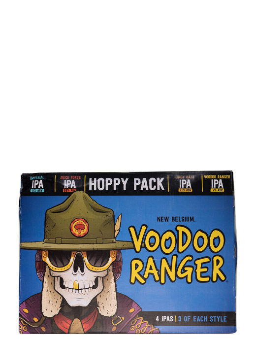 New Belgium Voodoo Ranger Hoppy Pack Variety 12pk Cans