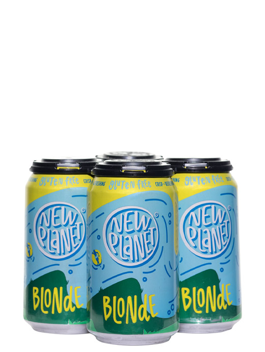 New Planet Blonde Ale 4pk Cans