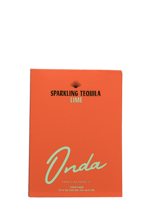 Onda Sparkling Tequila Lime 4pk Cans