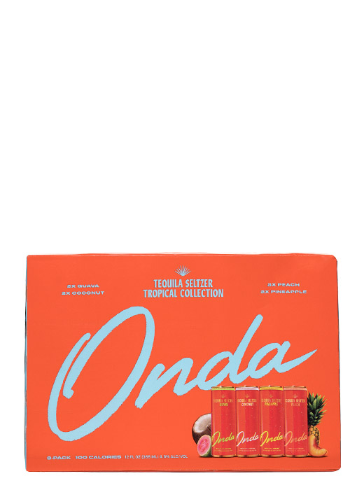 Onda Sparkling Tequila Tropical Variety 8pk Cans