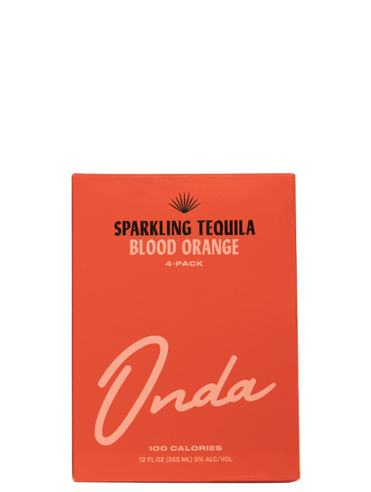 Onda Sparkling Tequila Blood Orange 4pk Cans