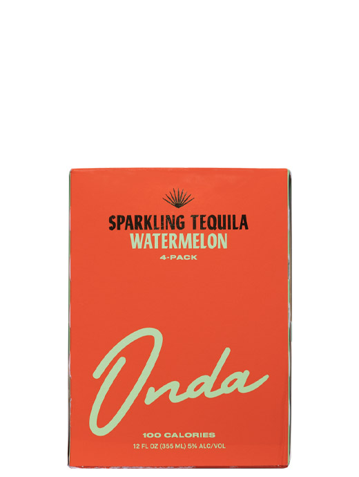 Onda Sparkling Tequila Watermelon 4pk Cans