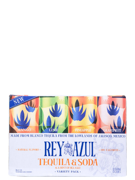 Rey Azul Tequila & Soda Variety 8pk Cans