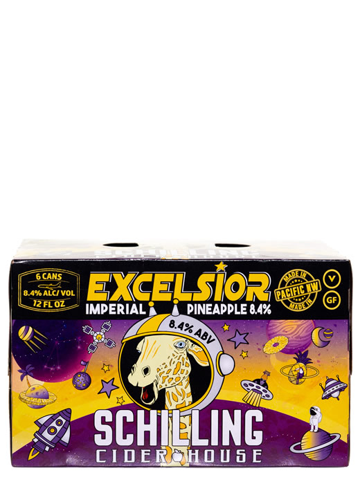 Schilling Cider Excelsior Imperial Pineapple 6pk Cans