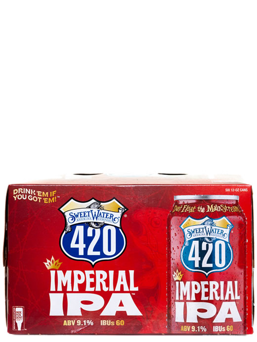 Sweetwater 420 Imperial IPA 6pk Cans