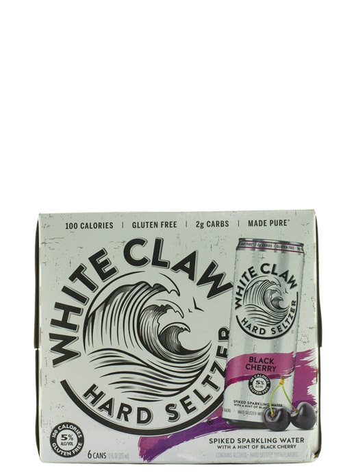 White Claw Hard Seltzer Black Cherry 6pk
