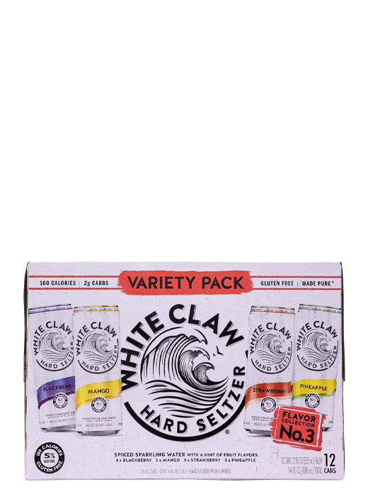 White Claw Variety #3 12pk Cans Gluten Free