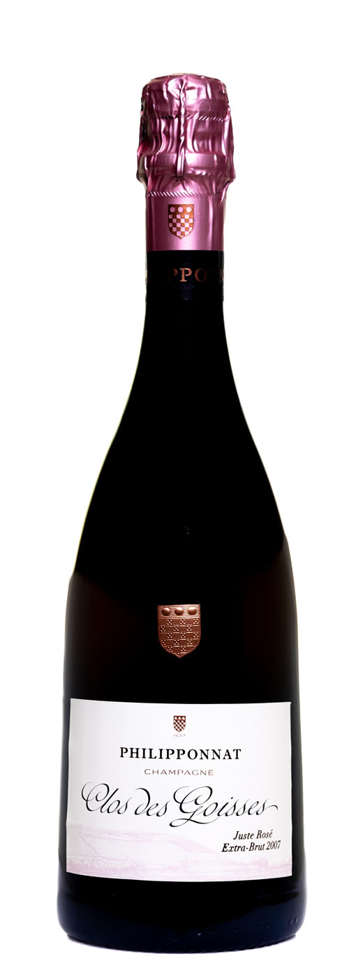 2007 Champagne Philipponnat Extra Brut Clos des Goisses Juste Rose