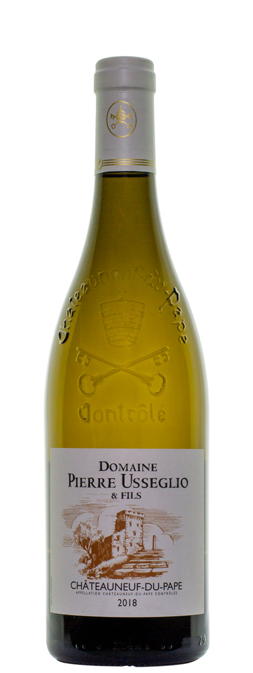 2018 Pierre Usseglio Chateauneuf du Pape Blanc