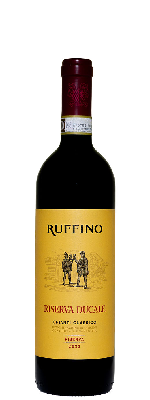 2022 Ruffino Chianti Classico Riserva Ducale Tan Label
