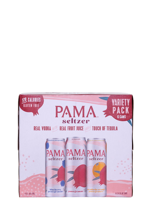 PAMA Hard Seltzer Cocktail Combo 6pk Cans