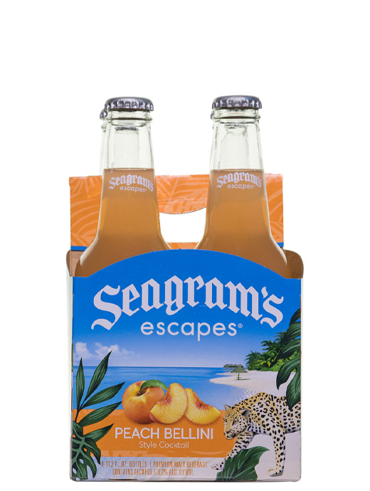 Seagram's Escapes Peach Bellini 4pk
