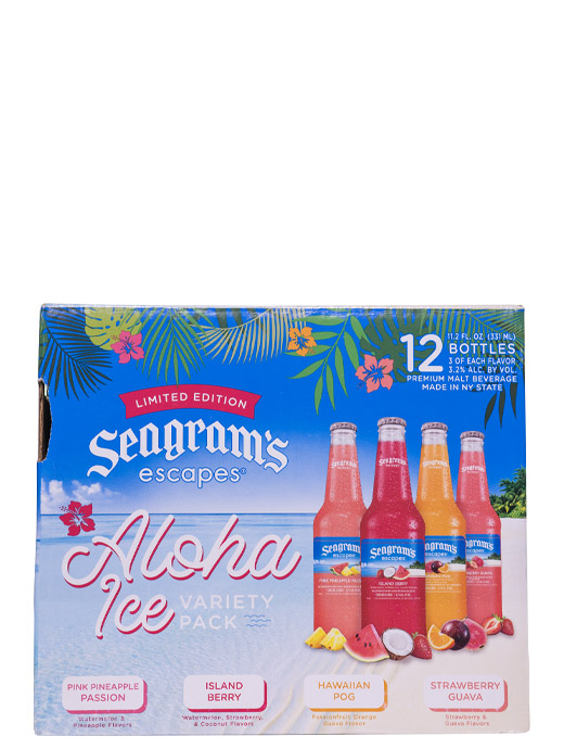 Seagram's Escapes Aloha Ice Variety Pack 12pk