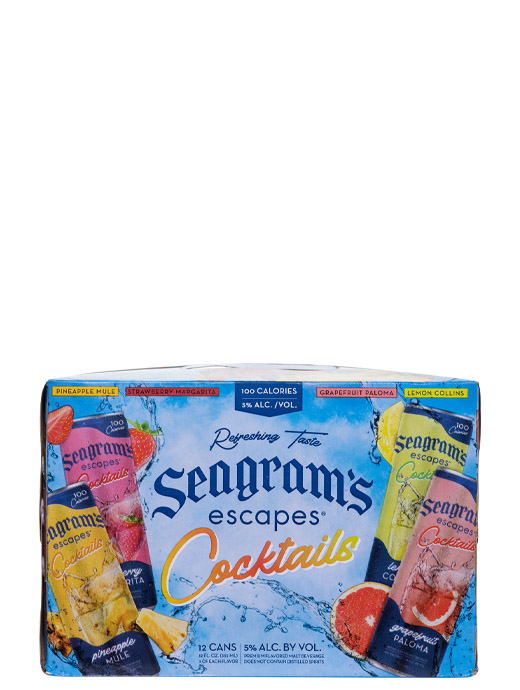Seagram's Escapes Cocktails Variety Pack 12pk Cans
