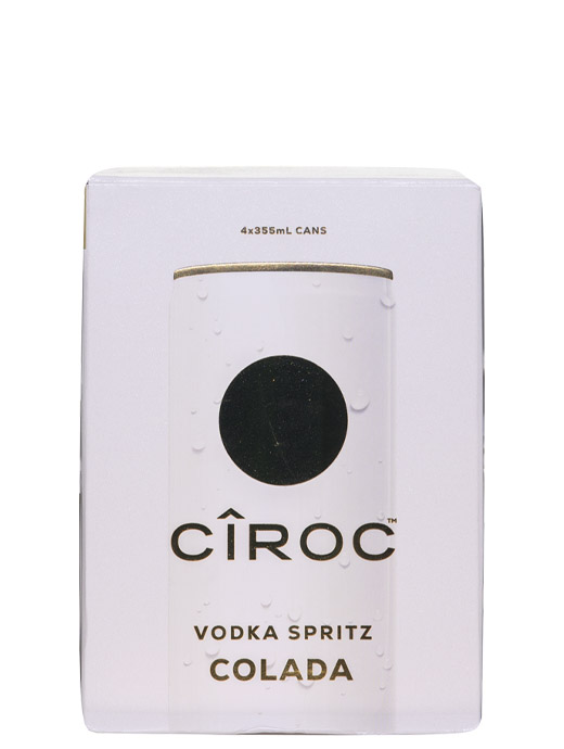 Ciroc Vodka Spritz Colada Cocktail 4pk Cans