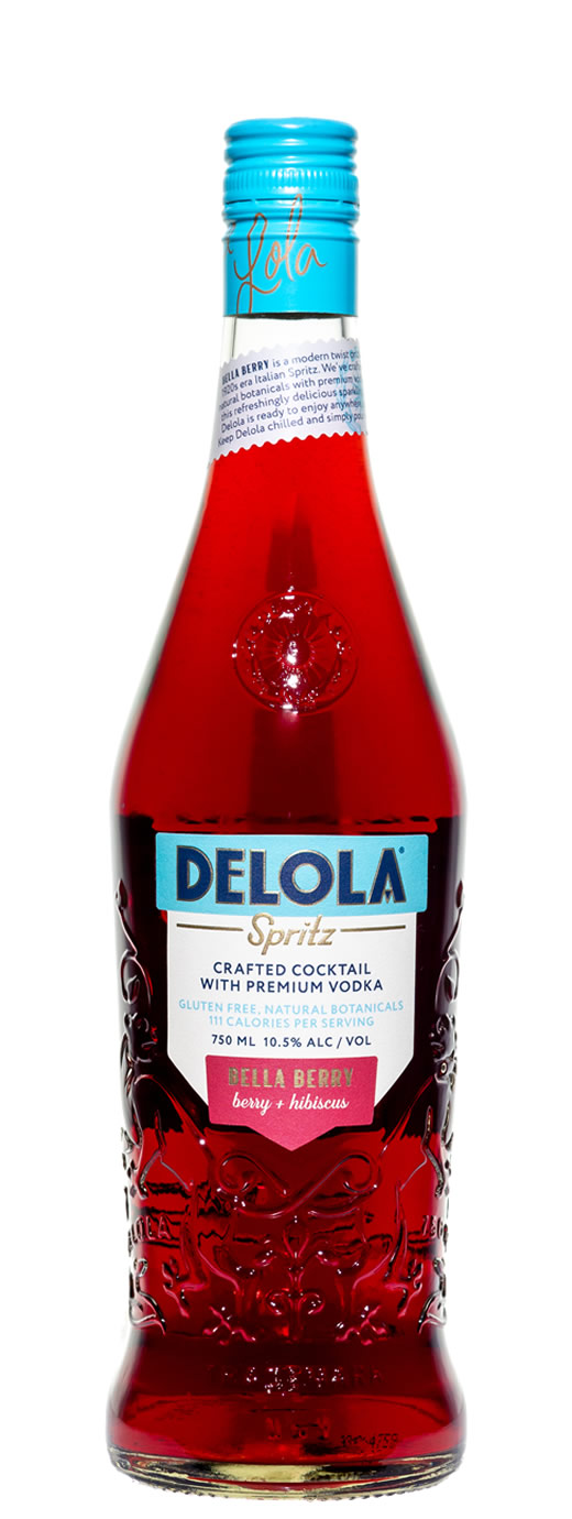 Delola Bella Berry Spritz Berry + Hibiscus (750ml)