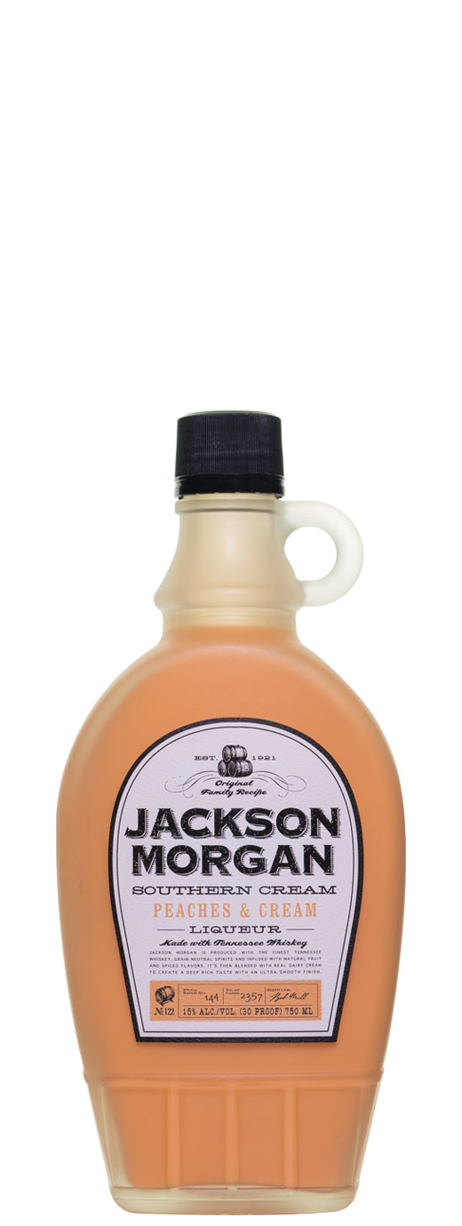 Jackson Morgan Peaches & Cream Southern Cream Liqueur