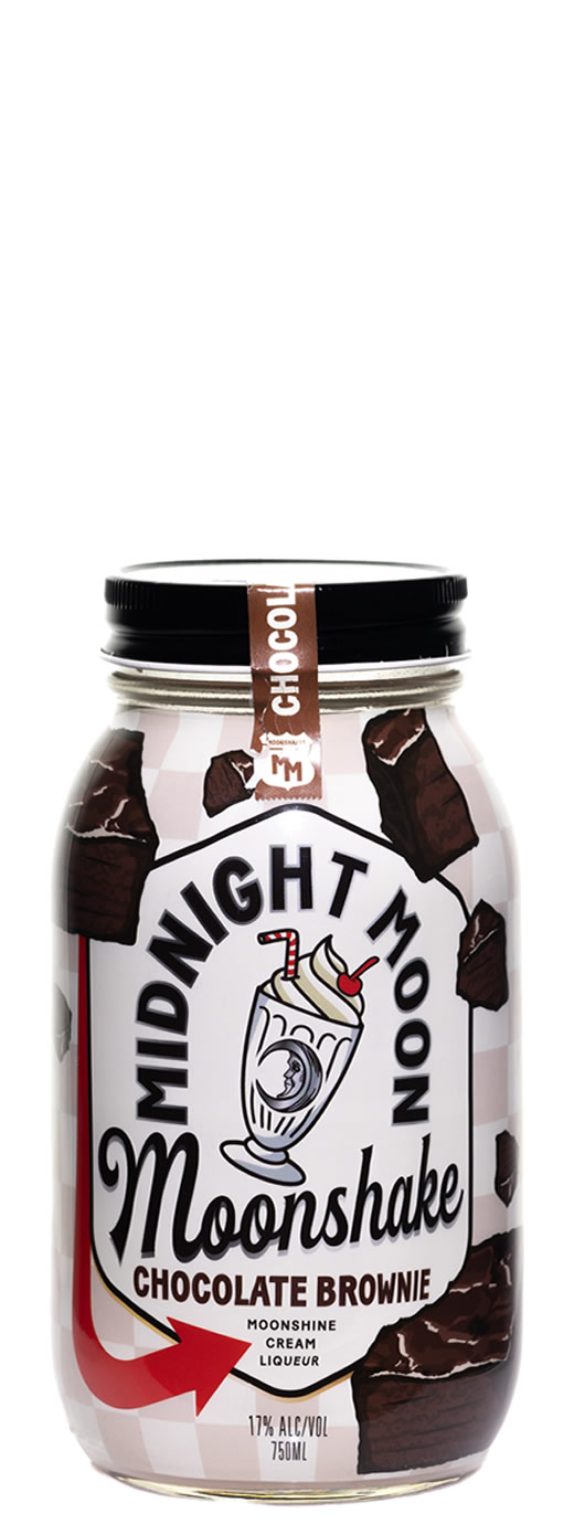 Junior Johnson's Midnight Moon Moonshake Chocolate Brownie Cream Liqueur