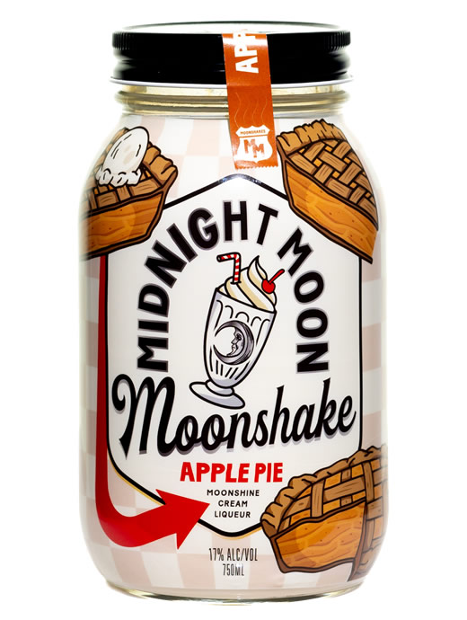 Junior Johnson's Midnight Moon Moonshake Apple Pie Cream Liqueur