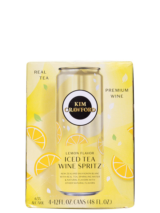 Kim Crawford Iced Tea Wine Spritz Lemon Flavor 4pk Cans