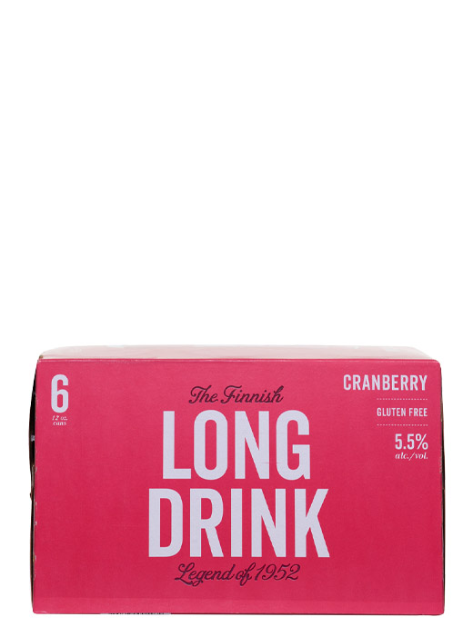 The Finnish Long Drink Cranberry Cocktail 6pk
