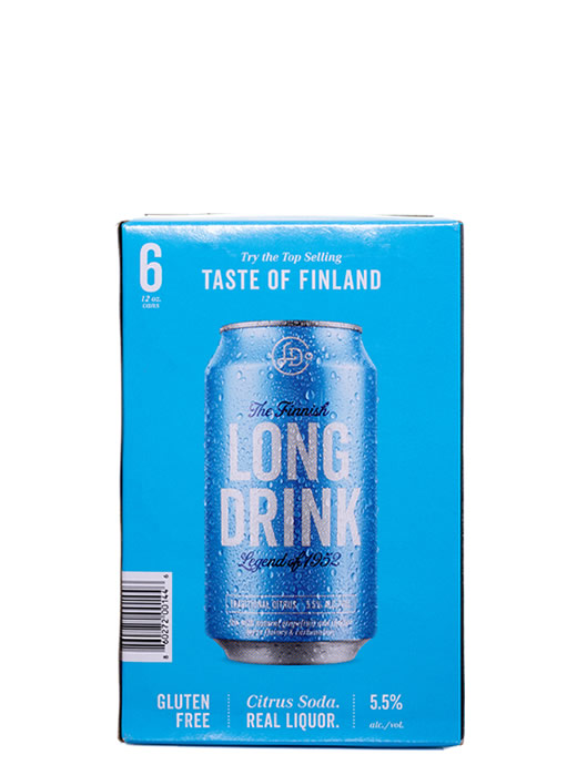 The Finnish Long Drink Traditional Cocktail 6pk