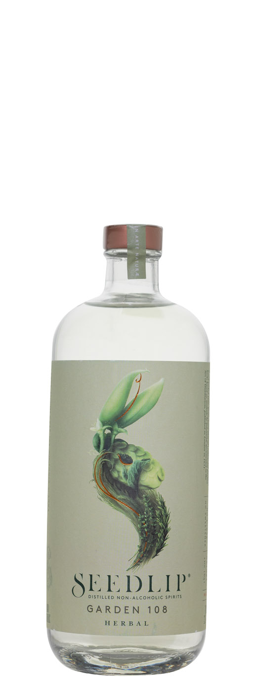 Seedlip Distilled Non-Alcoholic Spirit Garden 108 Herbal (700ml)