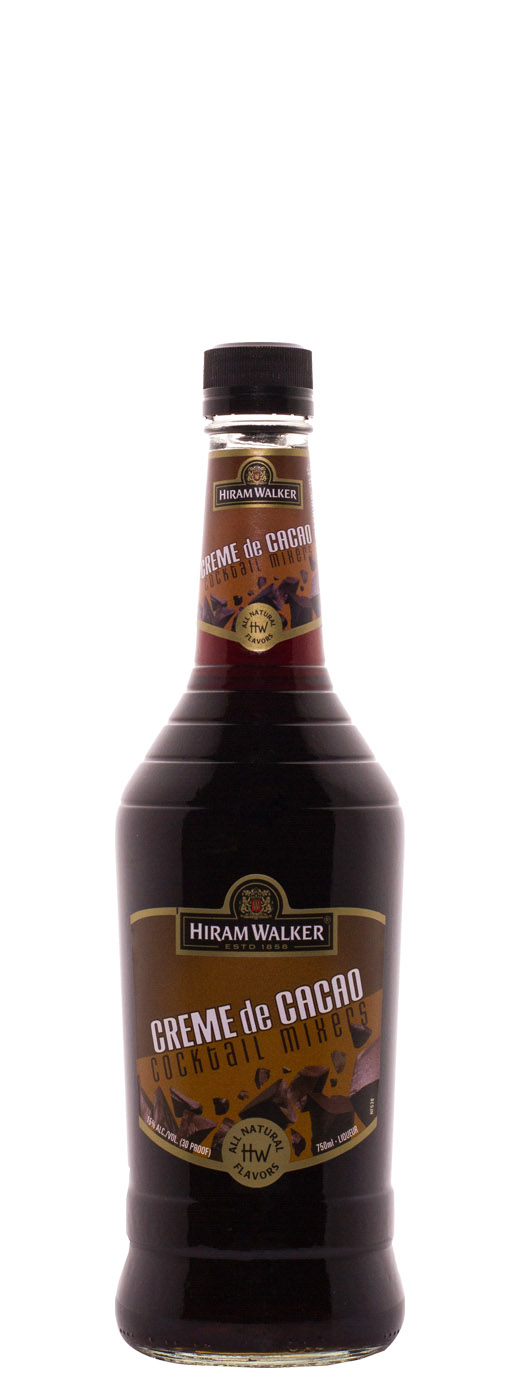 Hiram Walker Creme de Cacao Brown Cocktail Mixer