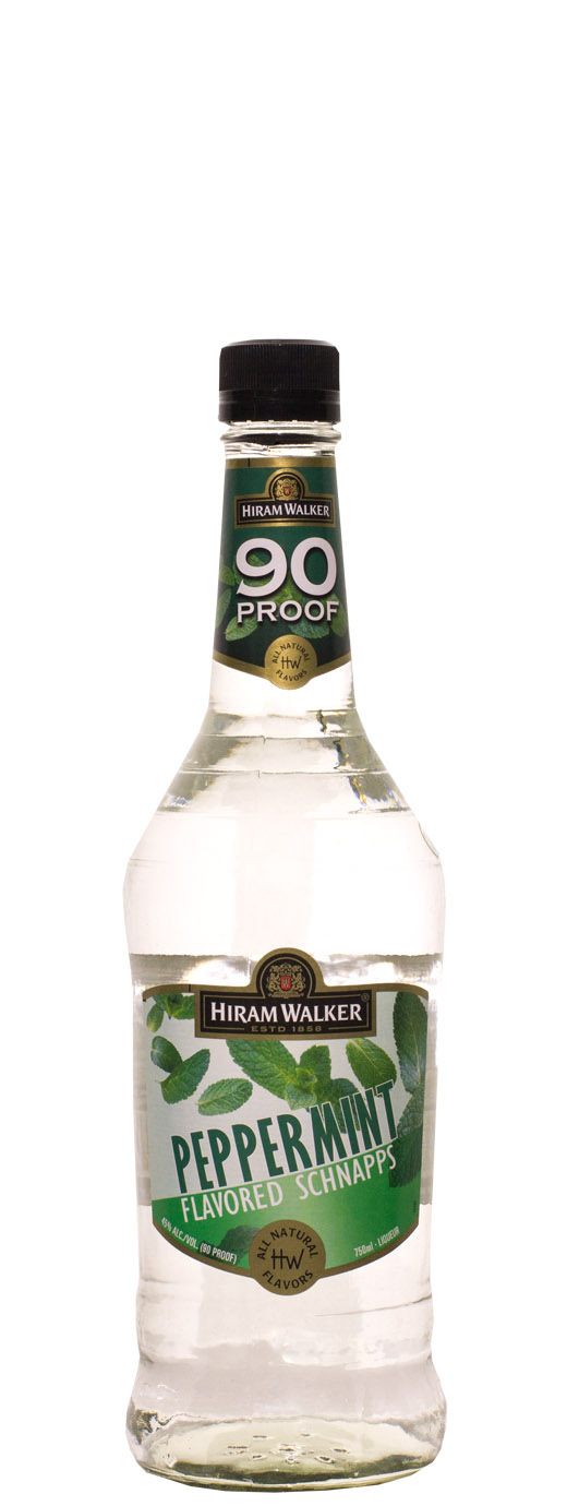 Hiram Walker 90 Peppermint Schnapps