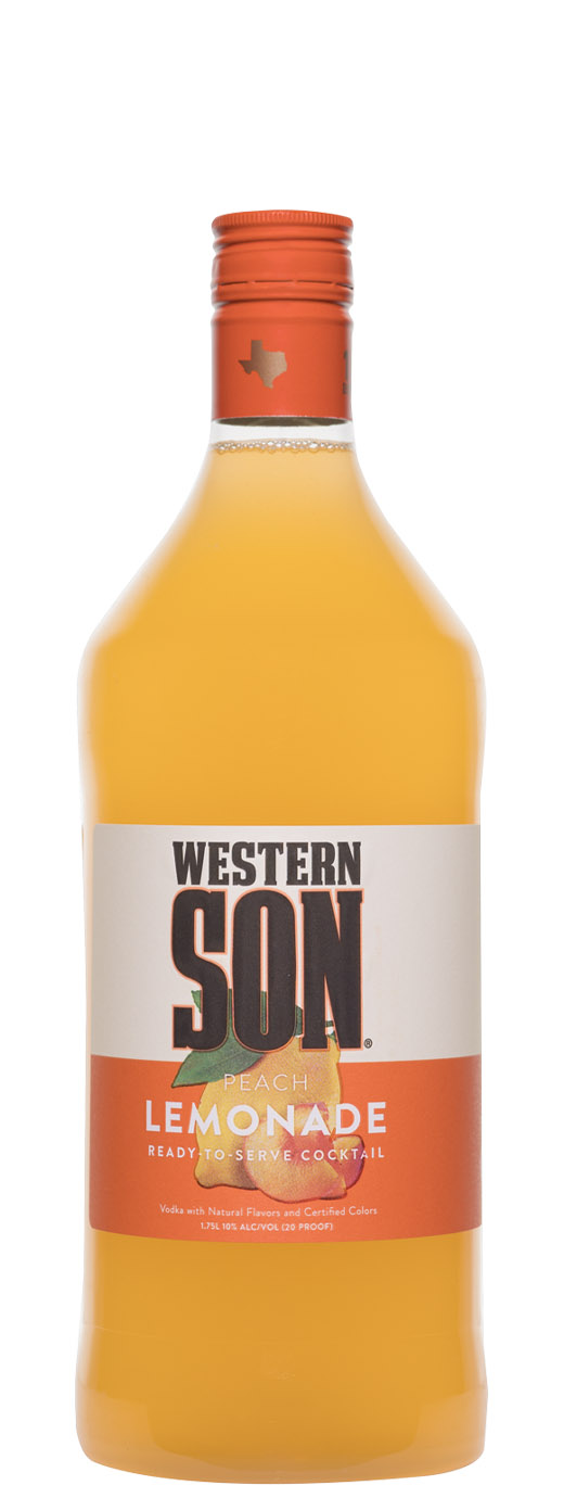 Western Son Peach Lemonade Ready To Drink