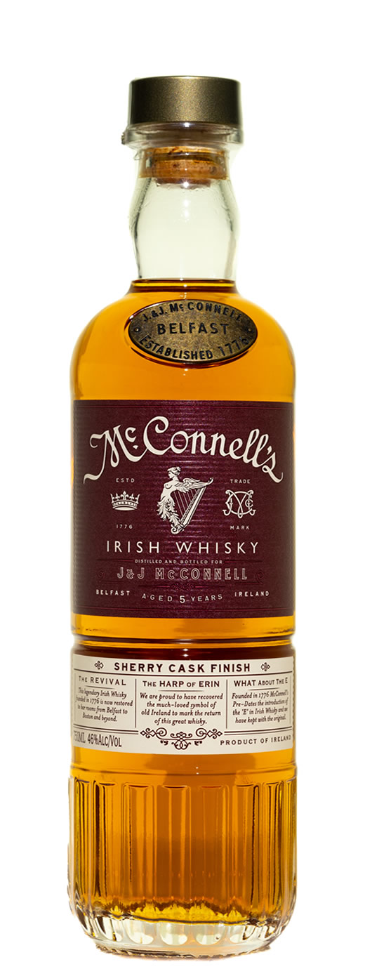 McConnell's 5yr Sherry Cask Finish Irish Whisky