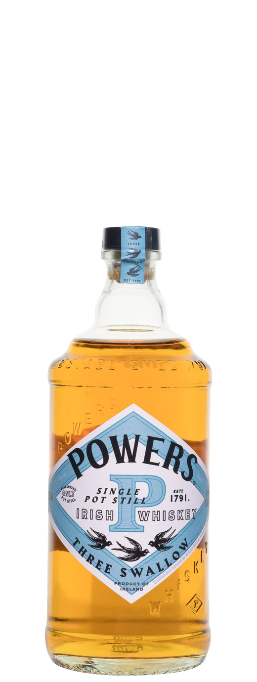 Powers Three Swallow Irish Whiskey