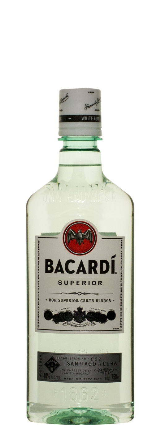 Bacardi Superior Rum (Plastic Traveler)