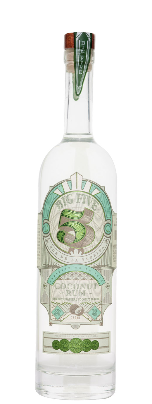 Big 5 Coconut Rum