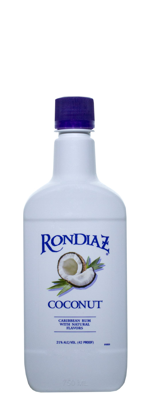 RonDiaz Coconut Rum (Plastic Traveler)