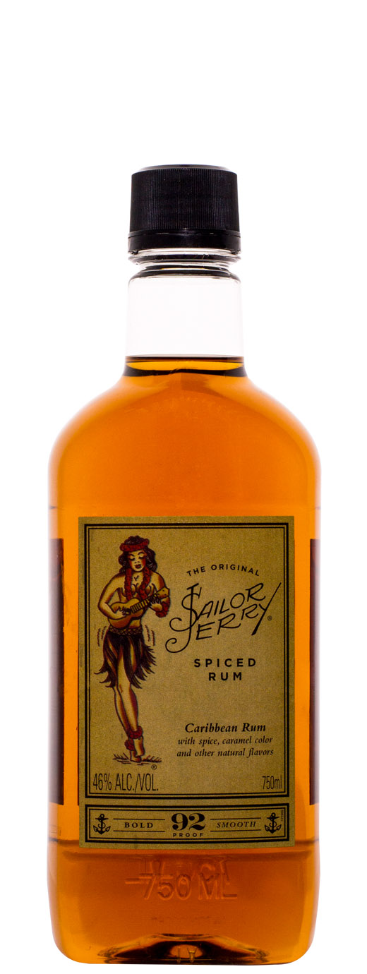 Sailor Jerry 92 Spiced Rum (Plastic Traveler)
