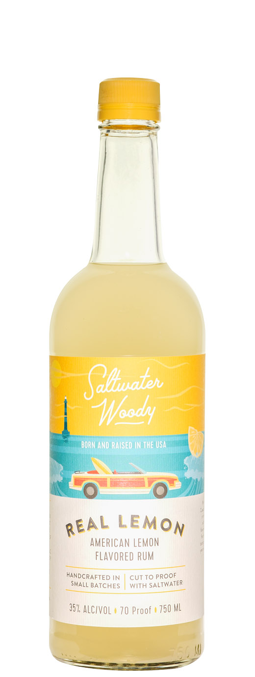 Saltwater Woody Real Lemon Rum