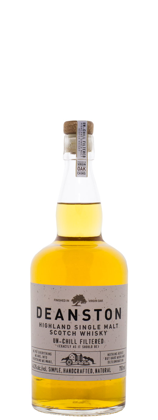 Deanston Virgin Oak Un-chill filtered Single Malt Scotch