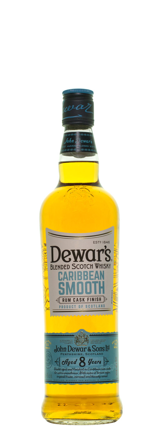 Dewar's 8yr Caribbean Smooth Rum Cask Finish Blended Scotch