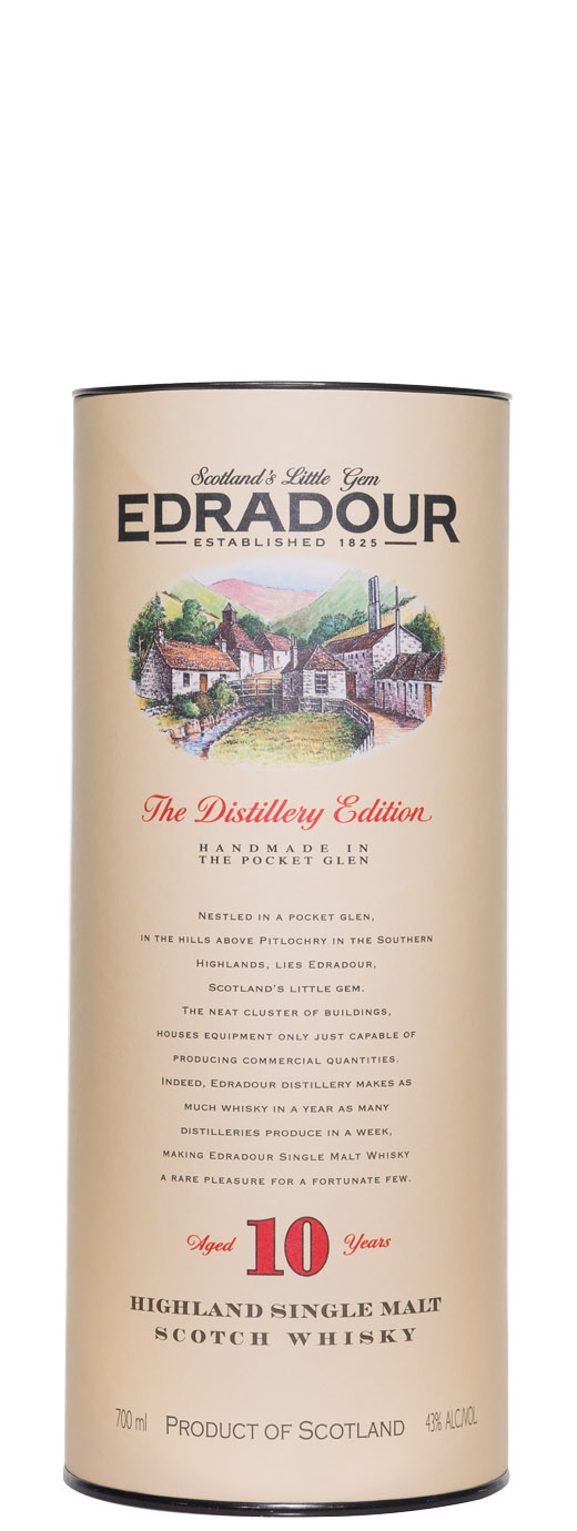 Edradour 10yr Single Malt Scotch (700ml)