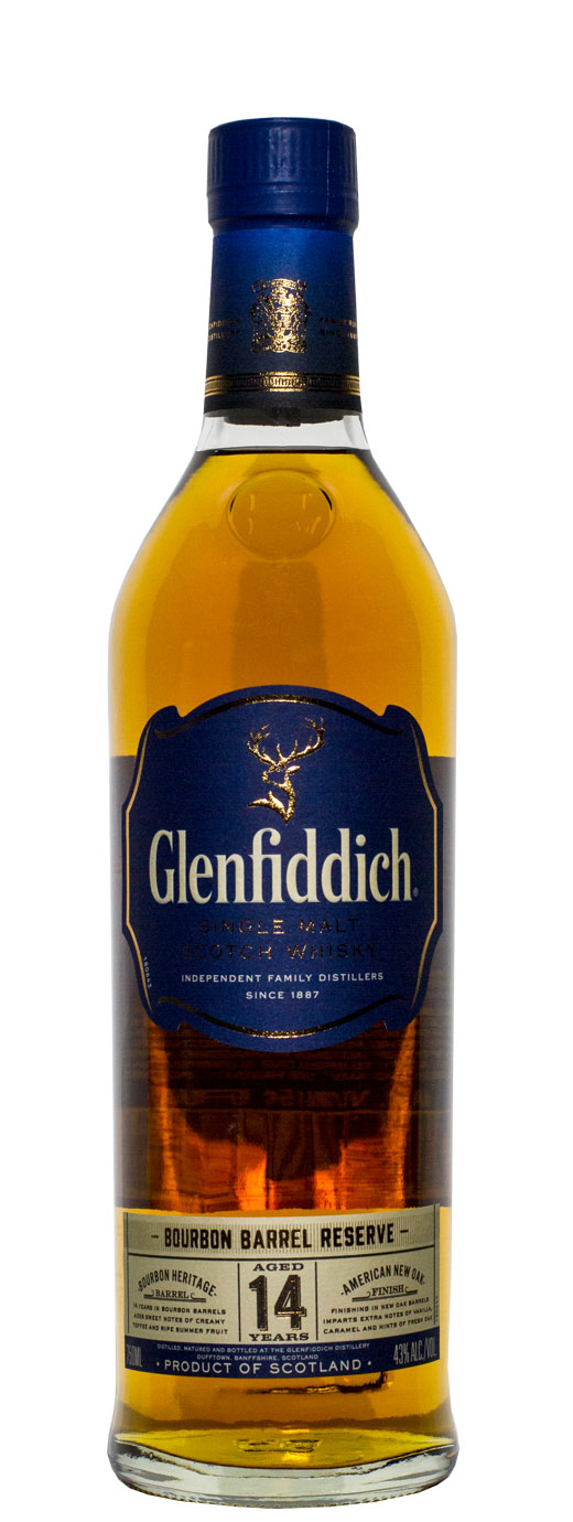 Glenfiddich 14yr Bourbon Barrel Reserve Single Malt Scotch