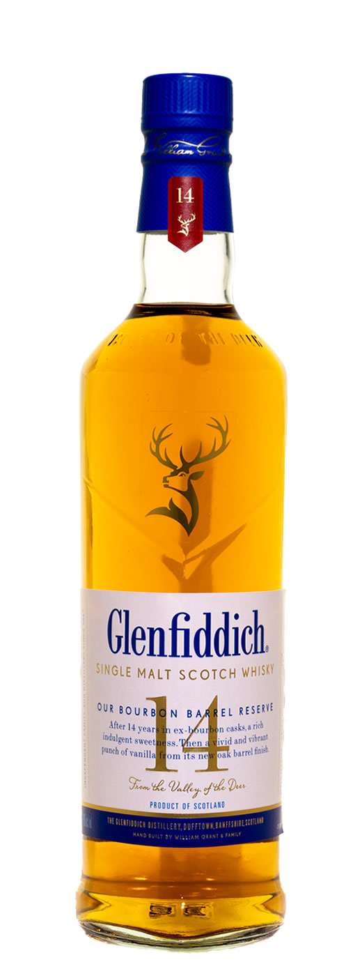 Glenfiddich 14yr Bourbon Barrel Reserve Single Malt Scotch