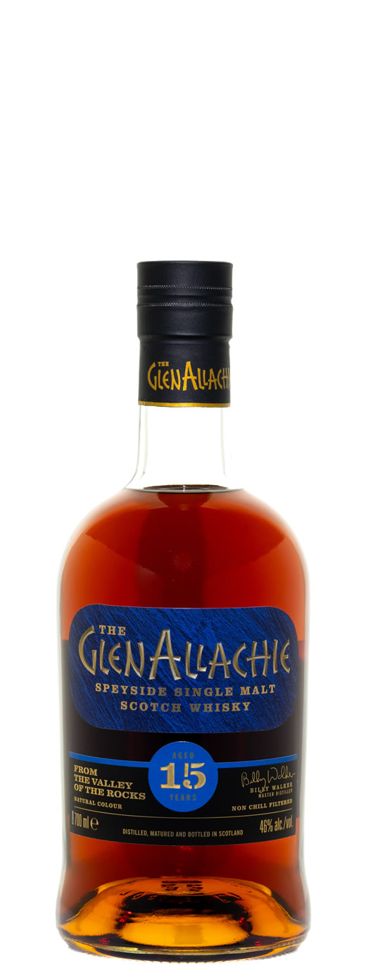 GlenAllachie 15yr Single Malt Scotch (700ml)