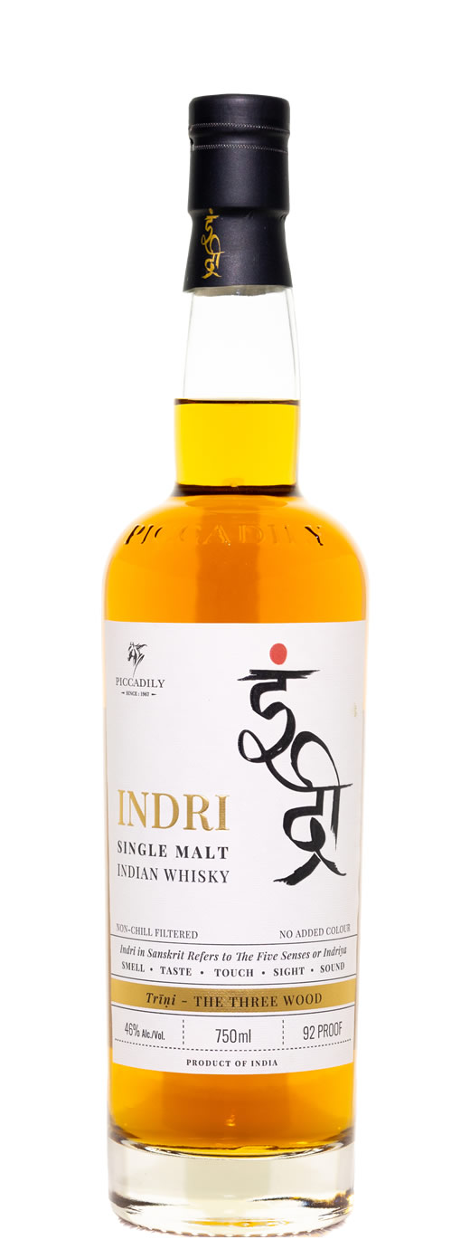 Indri Trini The Three Wood Indian Single Malt Whisky