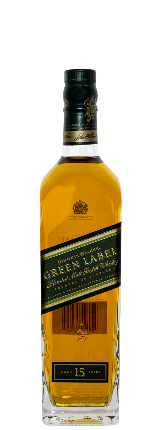 Johnnie Walker Green Label Whisky, Blended Malt Scotch - 750 ml