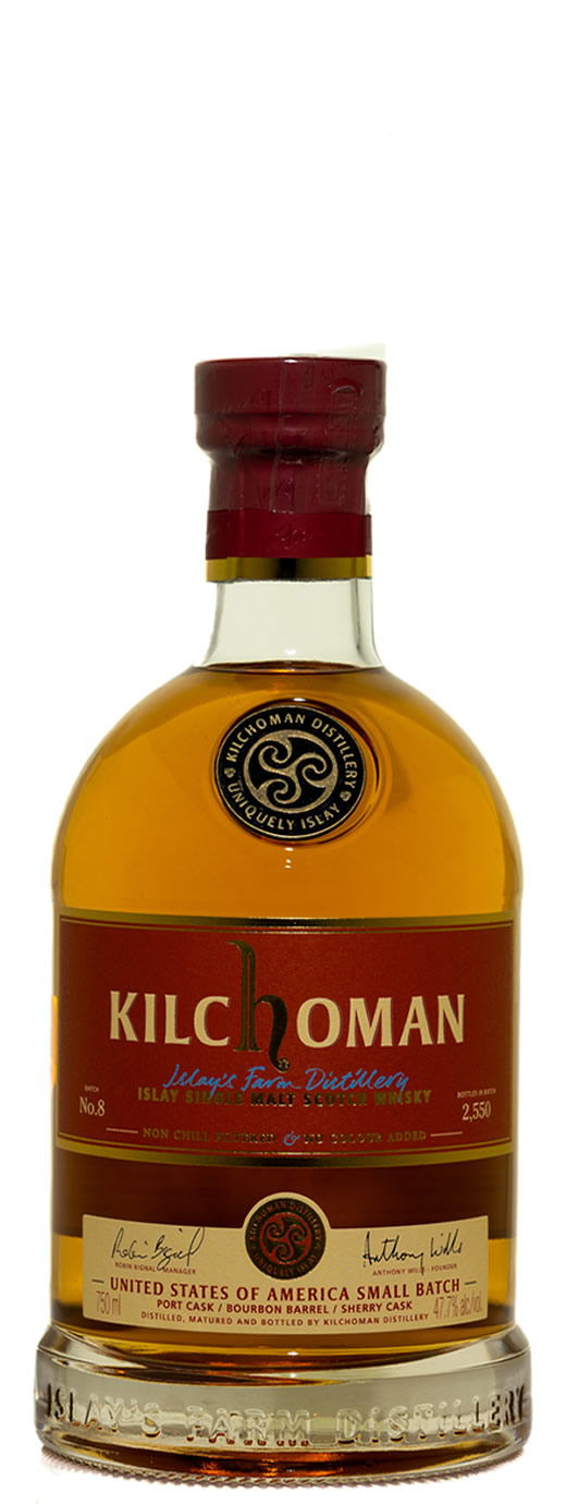 Kilchoman U.S. Small Batch #8 Single Malt Scotch