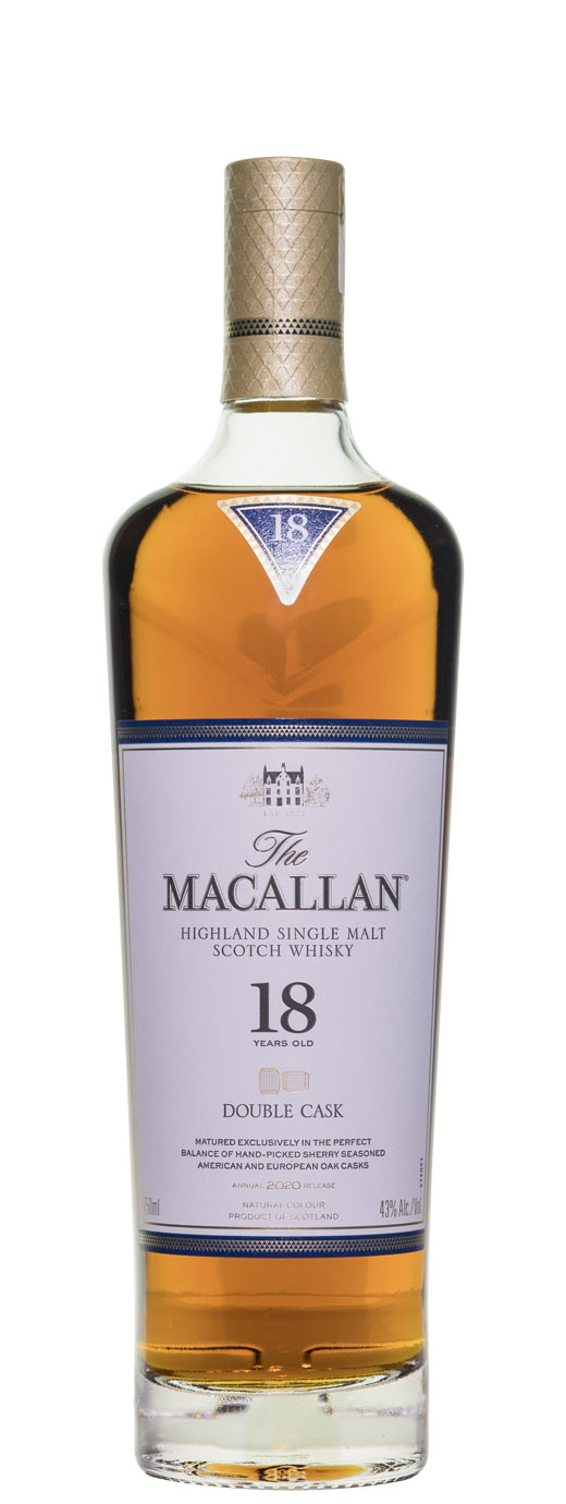 Single Malt Whisky Macallan Double Cask 18 ans 43°